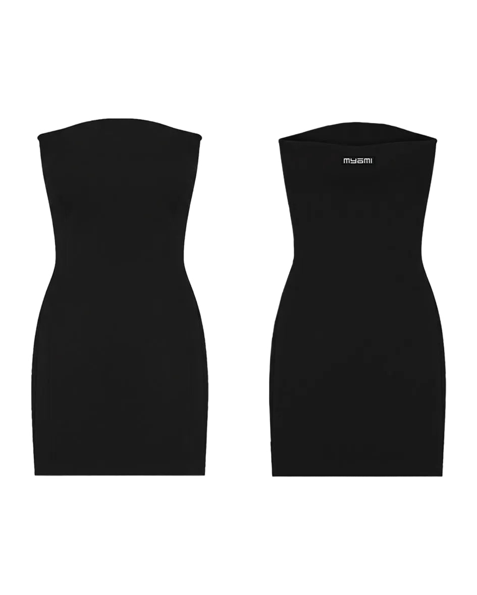 TUBE DRESS in ‘JET’